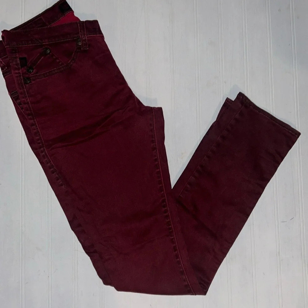 Rock & Republic Berlin Red/black skinny